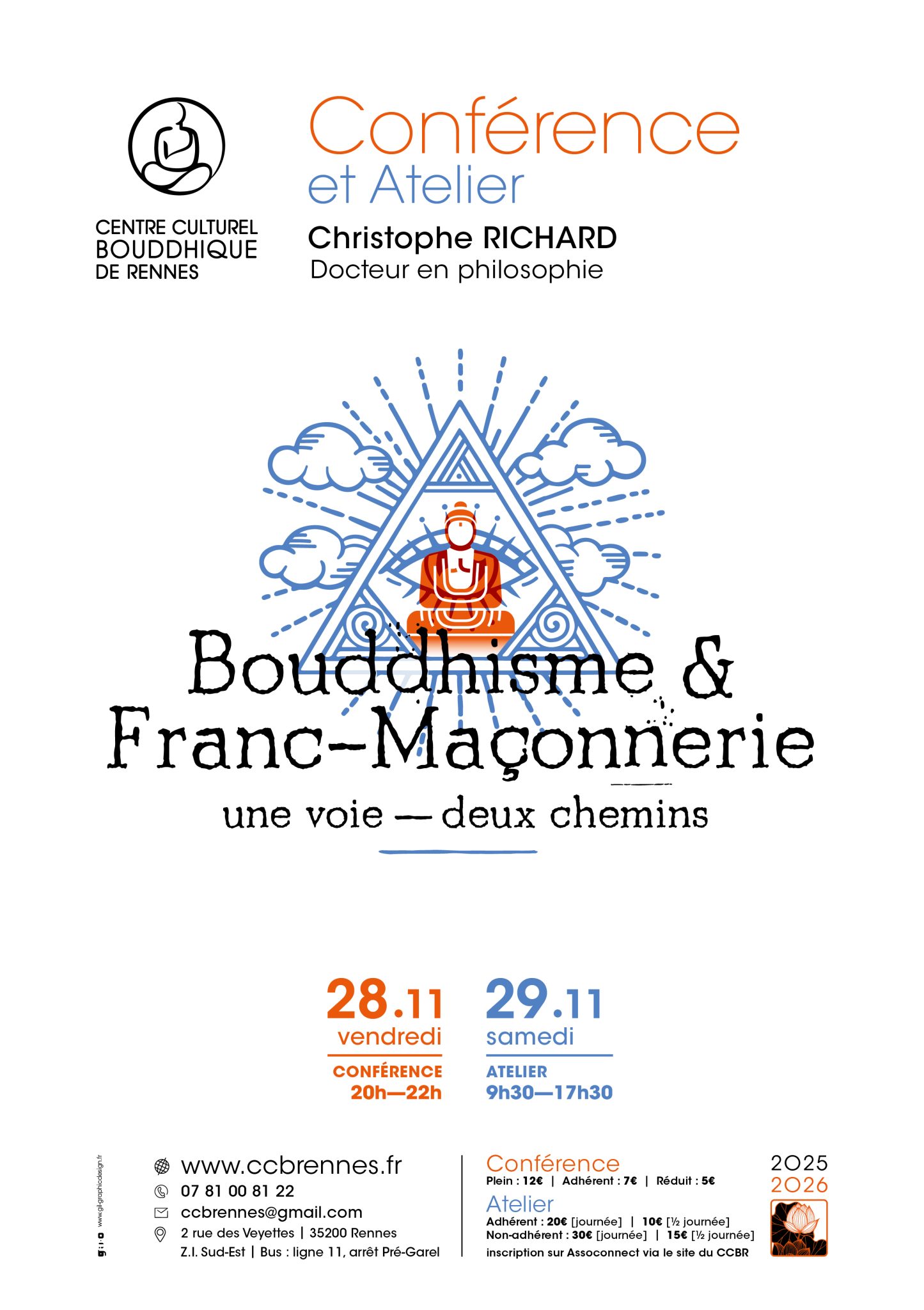 ccbr bouddhisme et franc maçonnerie