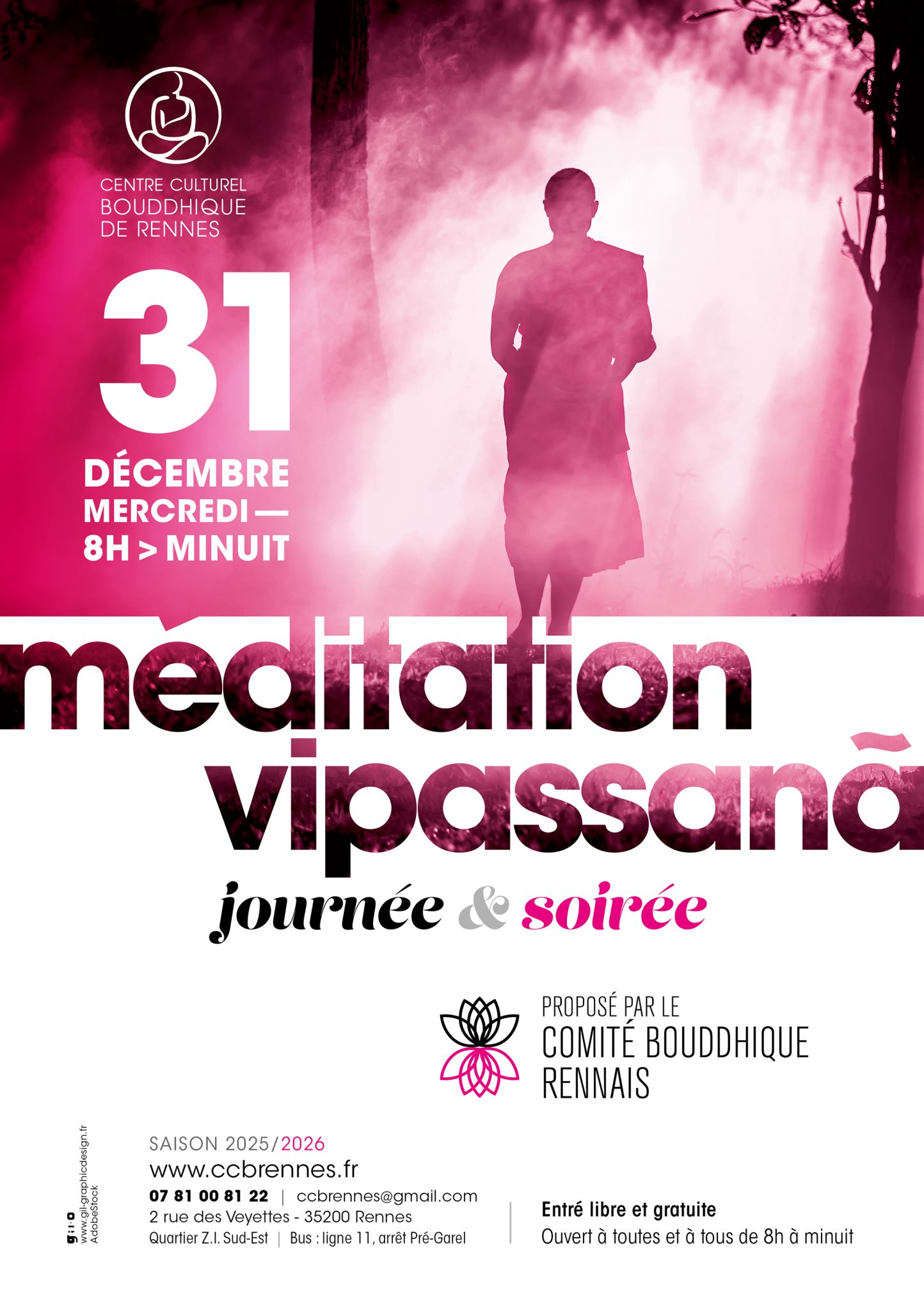 ccbr journee vipassana