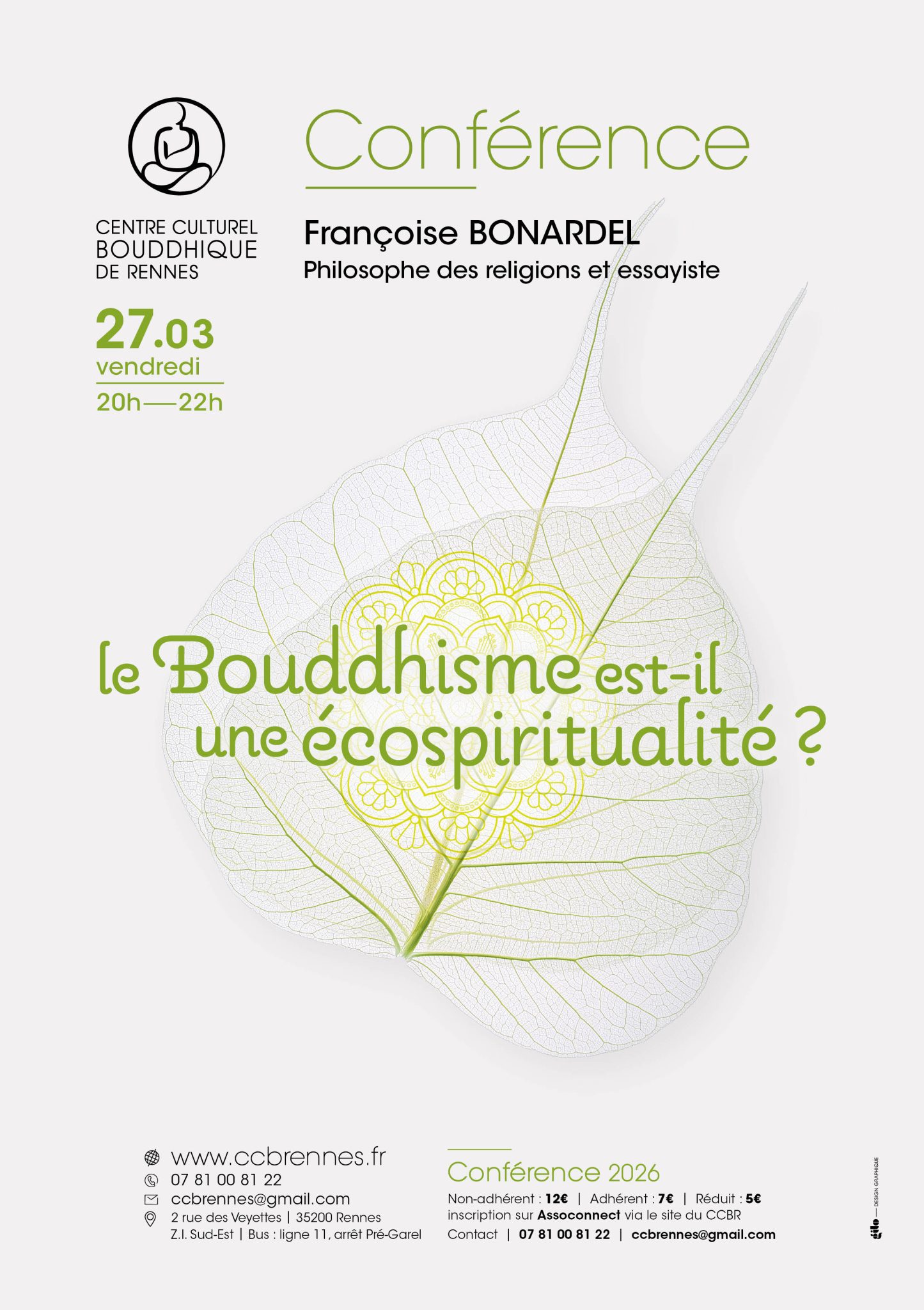 ccbr le bouddhisme est il une ecospiritualite