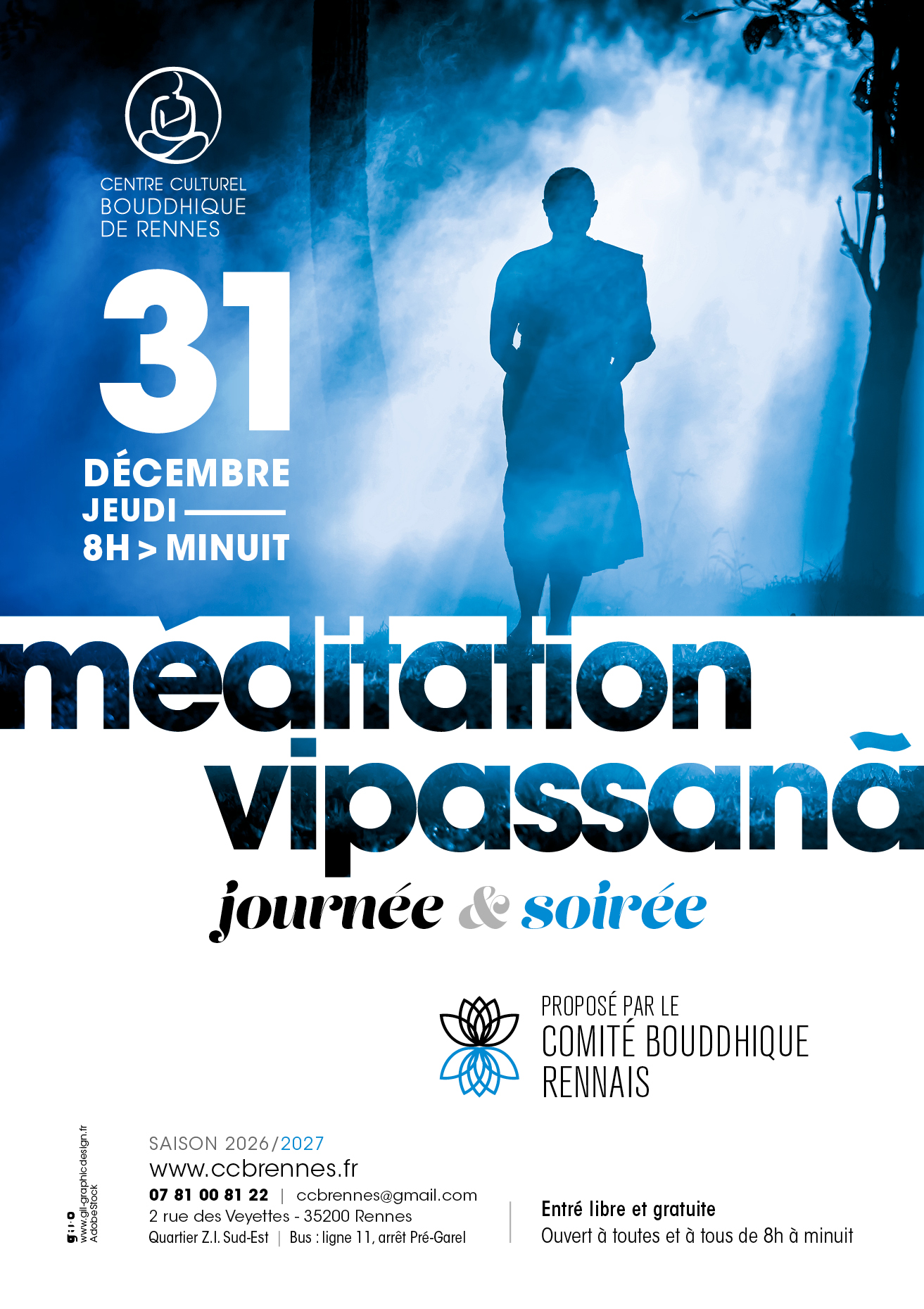 ccbr journee vipassana 2026
